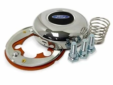 3 Bolt Steering Wheel Horn Button with Ford Script Foil Emblem