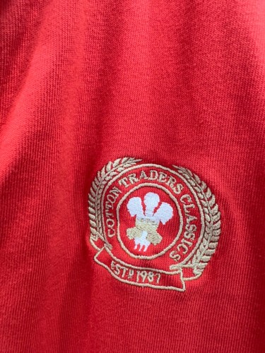 Cotton Traders Wales Rugby Union Jersey Men’s Rare Vintage Shirt Size 5XL - Picture 2 of 14