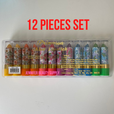 12 PC PRINCESSA MOOD LIPSTICK W/ALOE LONG LASTING MAGIC COLOR CHANGING  24 HOUR