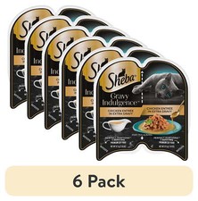 Sheba Gravy Indulgence Chicken Entee In Extra Gravy, 2.6 Oz Twin-Pack(6 pack)  12.18 per gallon