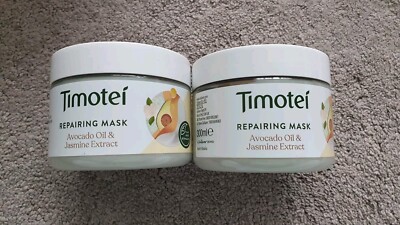 2 x Timotei Repairing Maske mit Avocadoöl und Jasmin Extrakt