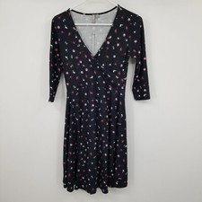 NWT Asos Maternity Floral 3/4 Sleeve Women's V Neck Dress Size 2