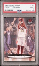 2003 Ultra WNBA 107 Plenette Pierson PSA 9 Texas Tech Phoenix Mercury