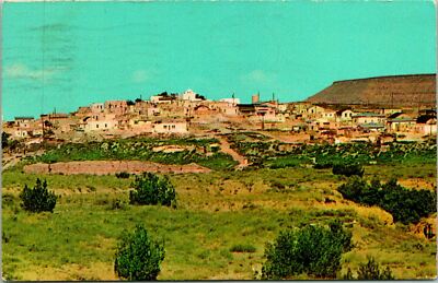 Laguna Pueblo NM Full View Postcard Used (30797)