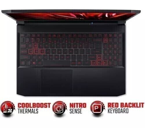 ACER Nitro 5 15.6" Gaming Laptop - Intel Core i5 - 16 GB RTX 3050 - 512GB - Picture 2 of 4