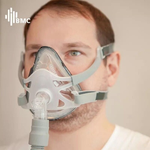Original BMC CPAP Nasal Mask with Adjustable Headgear for Sleep Apnea S M L Size - Picture 10 of 23