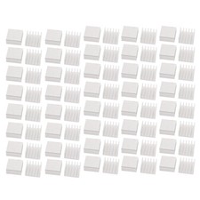 80pcs 14mmx14mmx6mm Aluminum Heatsink Heat Diffuse Cooling Fin