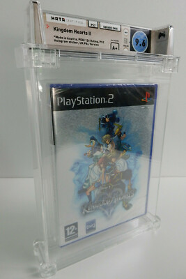 Kingdom Hearts II - WATA not VGA -- 9.6 - A+ -- PAL - SEALED - TOP !