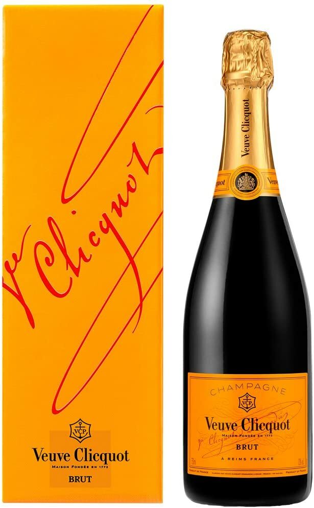 Champagne Yellow Label Brut, Veuve Clicquot - 750 ml