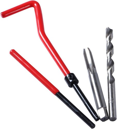 Kit de réparation des Filetage de Type Helicoil M6 x 1,0 mm (30 pièces) - Photo 3/6