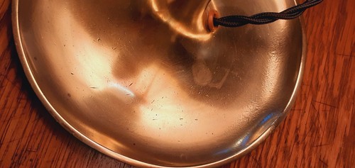 Lampe, vide poche Art Nouveau, nouille en bronze signée - Imagen 11 de 18