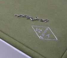 Van Cleef Arpels 18K Vintage Alhambra Bracelet Extra Links Parts For Resizing