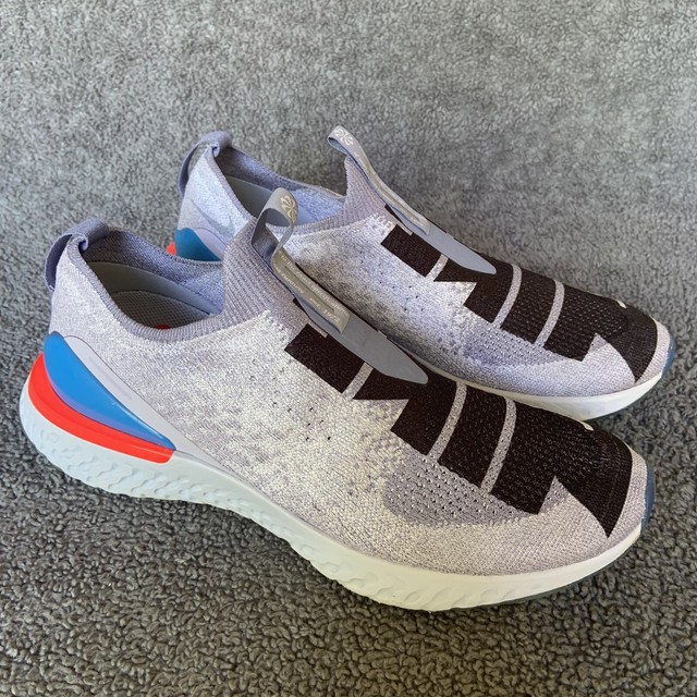 nike epic phantom react flyknit indigo fog