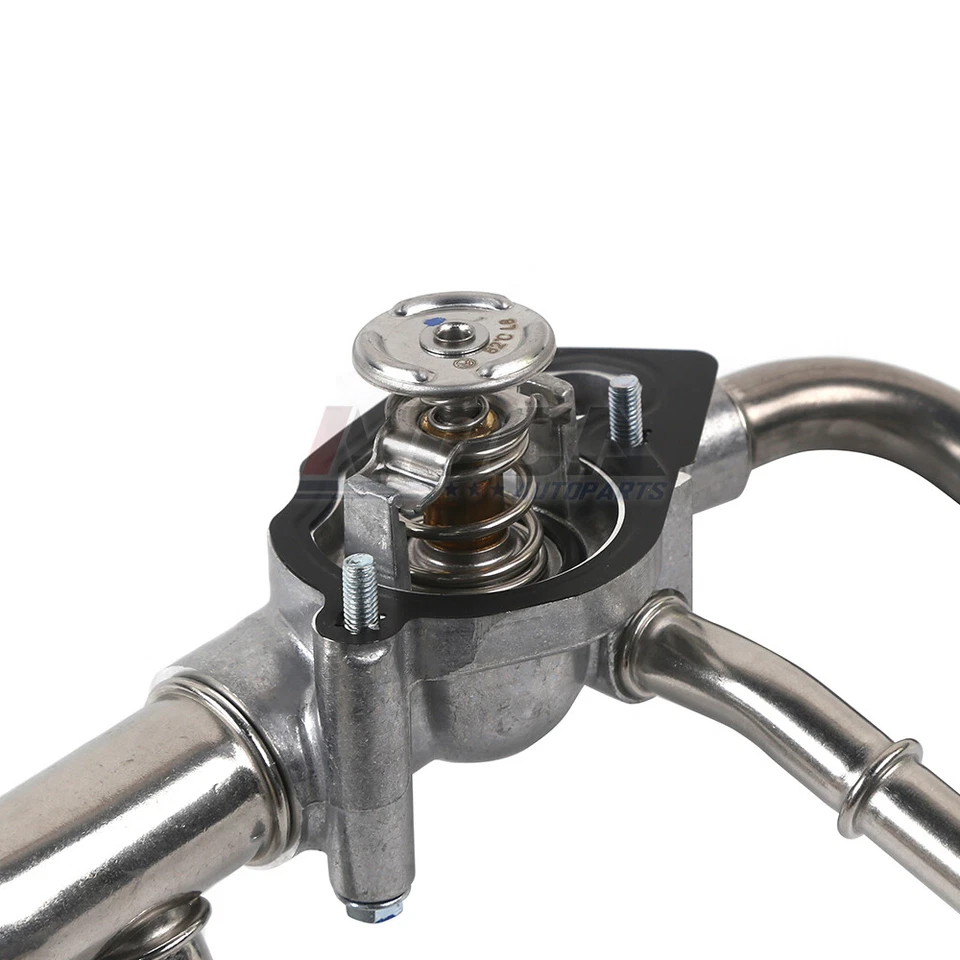 Carcasa de termostato de refrigerante de motor para GMC Pontiac Buick Cadillac Chevy 3,0 L 3,6 L Foto 4 de 4