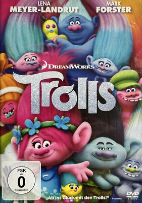 DVD TROLLS, 88 min, Dreamworks mit Extras, Lena Meyer-Landrut