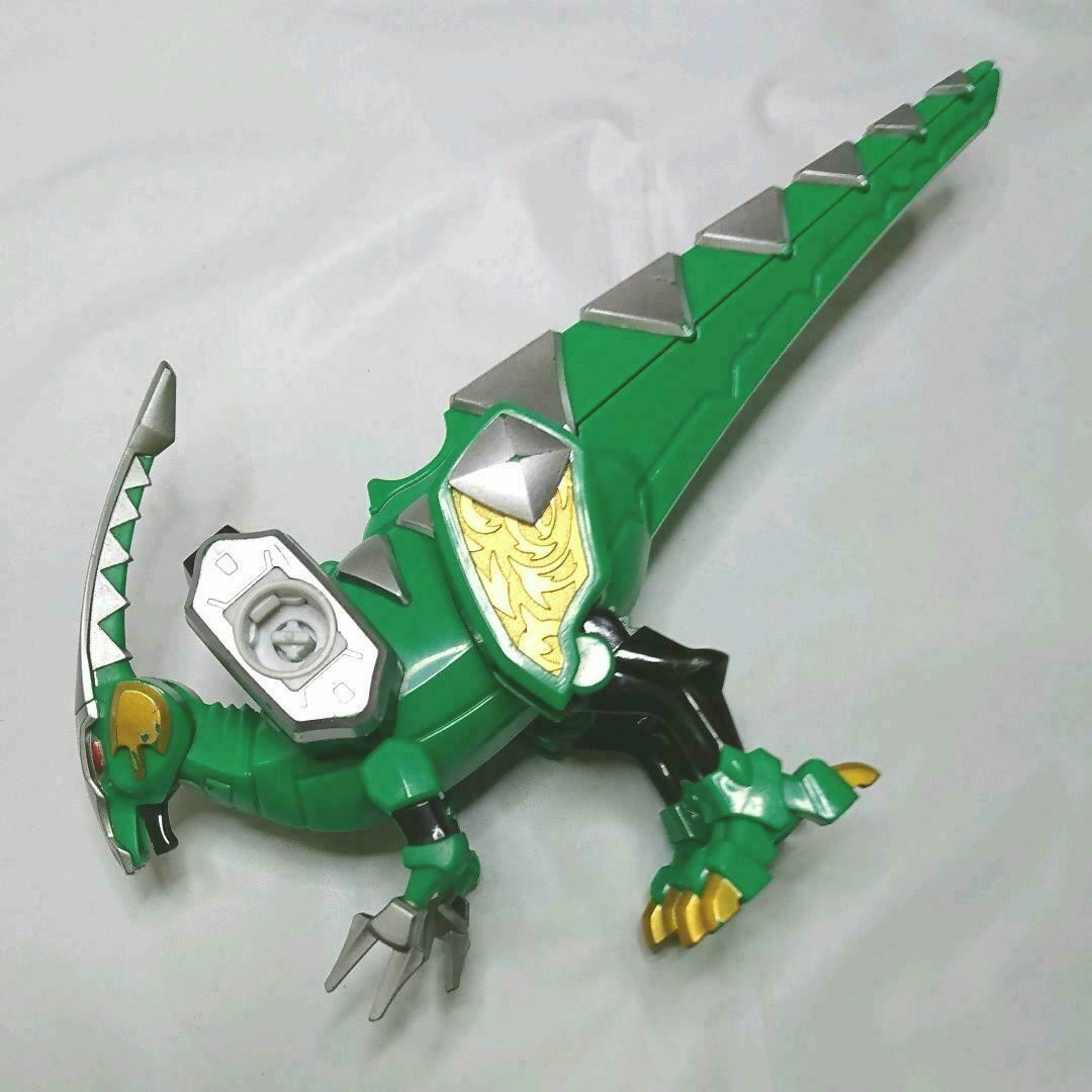 Power Rangers Dino Thunder Abaranger DX Cephala Parasaur Megazord