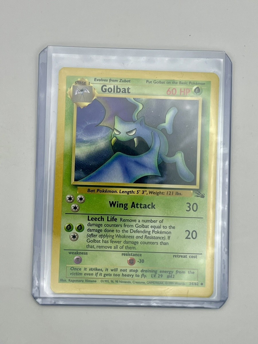 PSA10】ゴルバット 英語 34/62 golbat