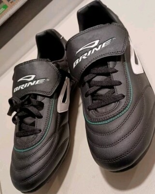 Brine Size 11.5 Men's Cleats Black RN#  M0561 NEW Needs Some Polish