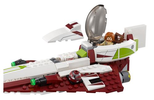 LEGO STAR WARS 75191 JEDI STARFIGHTER WITH HYPERDRIVE RARE RETIRED NEW - Picture 4 of 8