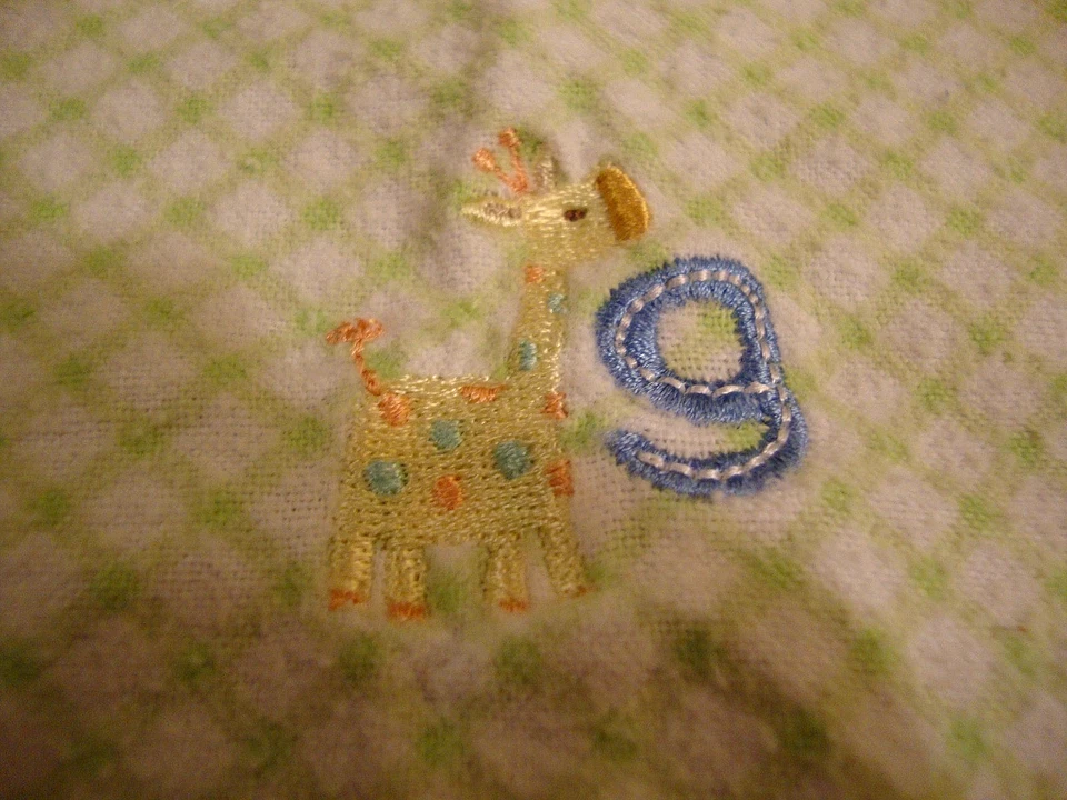 Carter's всего один год ~ утка ребенка младенца прием одеяло 27 x 29» хлопок 508 - Изображение 2 из 3