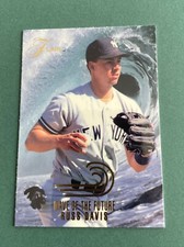 1993 Flair Baseball Russ Davis Wave of The Future #3 New York Yankees
