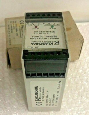KLASCHKA AIN 1/410ca-1.60 Sach-Nr.16.27-01 115/230V 2 VA Relay 460899138456