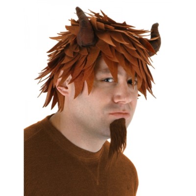 Wig Adult Unisex Novelty Felt Leaf Wig Assorted Characters Fun Costume Wig  OS