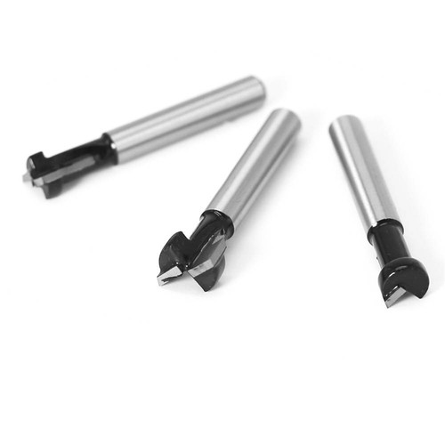 T-Nutfräser Set T-Nut 1/4'' Schaft 6 mm Sechskantschrauben Dia:3/8 5/16 1/2 - Bild 2 von 8