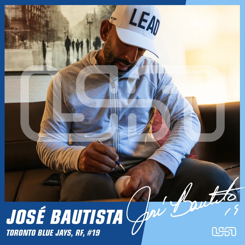 Jose Bautista Signed "Bat Flip™ x Joeybats" 16x20 Photograph Photo USA SM JSA - Image 2 of 4