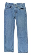 Levi  s 550 Relaxed Fit Jeans Boys Size 16 Reg Blue Mid Rise 26  Inseam Cotton