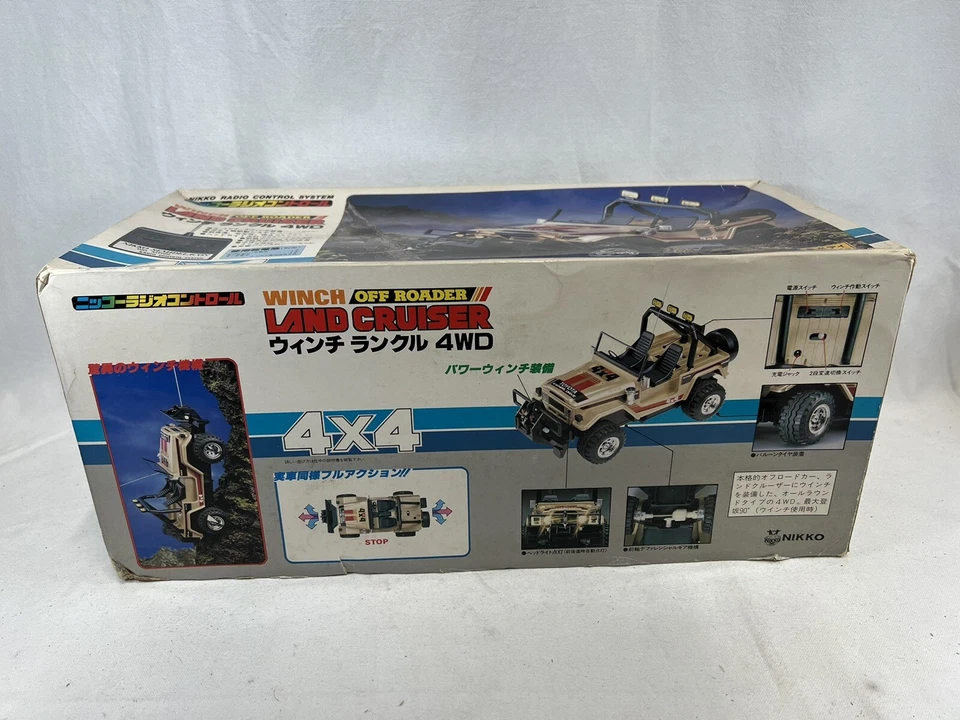 Nikko Rc 1/16 Toyota Land Cruiser Winch Off Roader - Immagine 3 di 4