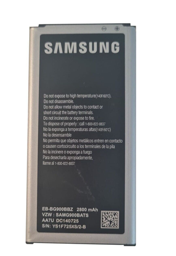 Bateria EB-BG900BBU do Samsung Galaxy S5 I9600 SM900 SM-900 Oryginalna BG900 G900 - Zdjęcie 2 z 12