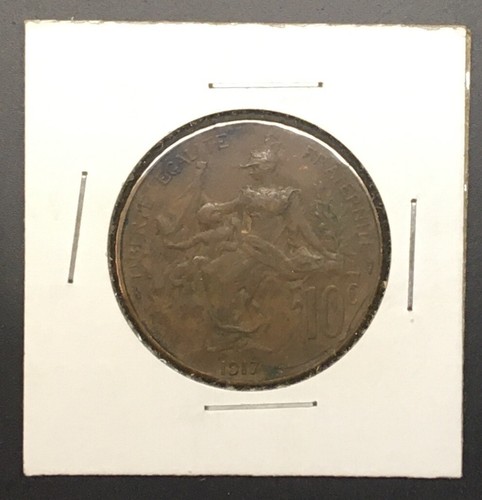 1917 French 10 Centimes - 第 1/2 張圖片