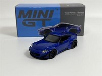 Nissan Fairlady Z Pandem Seiran Blue Rhd 1:64 Mini Gt MGT00778R Modellauto