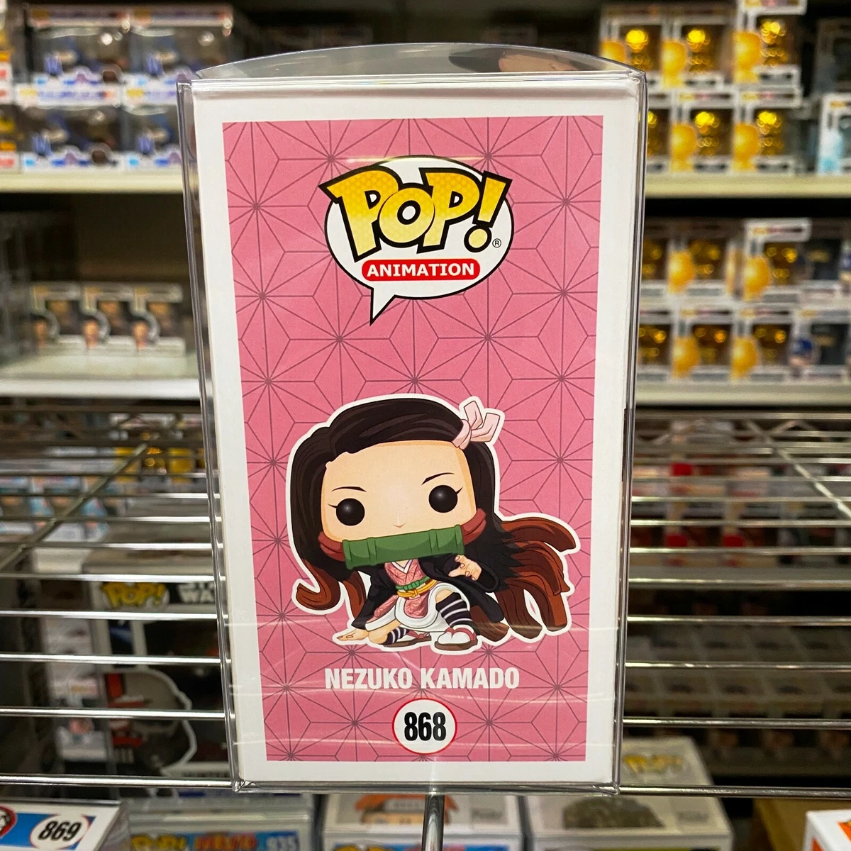 Funko Pop! Demon Slayer Nezuko Kamado 868 Original Boneco Colecionavel - Moça do Pop - Funko Pop é aqui!