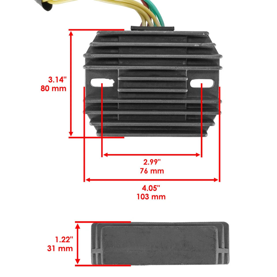 Regulador Rectificador Vespa GTS 250 GTS250 2005 2006 2007 Foto 2 de 4
