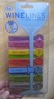 Wine Lines I. D. Tags by Fred for Your Stemware Set of 12 NEW! jan23