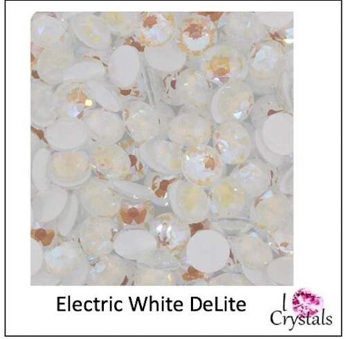 ELÉCTRICO NEÓN BLANCO DELITE IHC 2088 Estrás Plano 12ss 16ss 20ss 30ss Foto 2 de 4