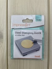 ImpressArt Small Steel Metal Stamping Block Anvil Jewelry Making Craft New