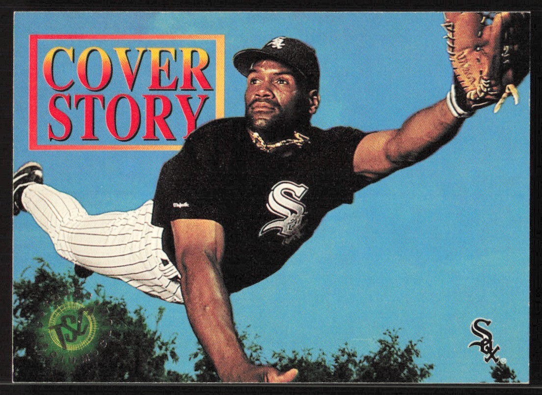 1995 Topps Stadium Club Cover Story Tim Raines #410 Chicago White Sox