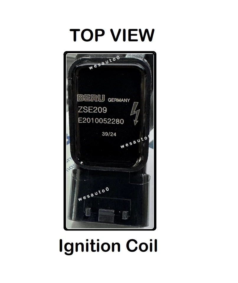 Ignition Coil & Spark Plug Iridium (6sets) OEM for Volvo XC60 XC70 XC90 3.2L - Image 2 of 2