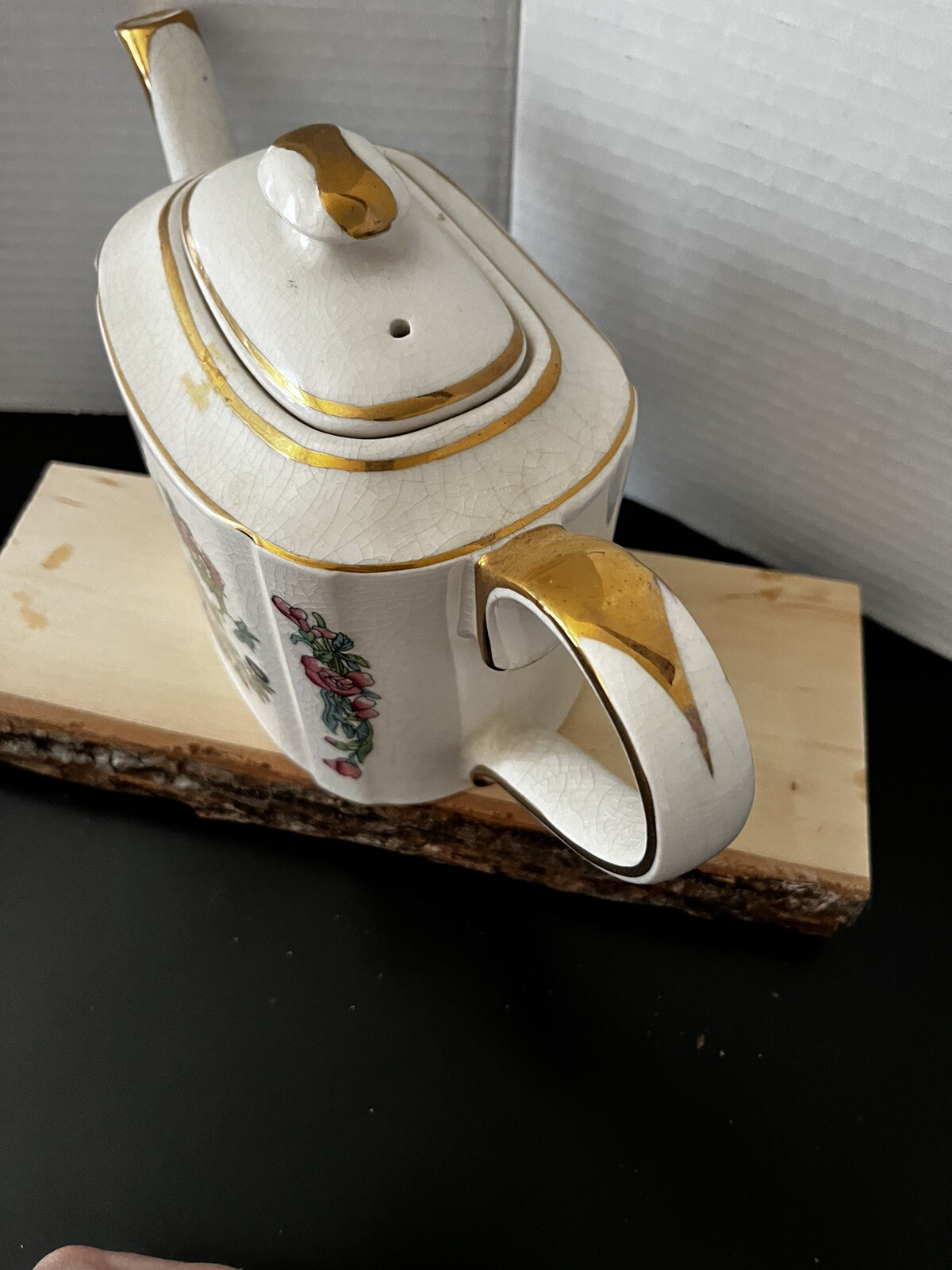 Arthur Wood Vintage Donegal Teapot Pink Floral Made In England 1940s eBay