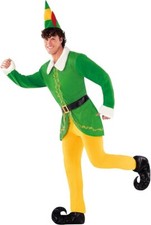 Buddy Weihnachtself Kostüm Herren Weihnachts Film Elf Elfenkostüm Weihnachten