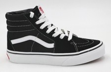Vans Sk8-Hi Kids Shoes Black/TrueWhite