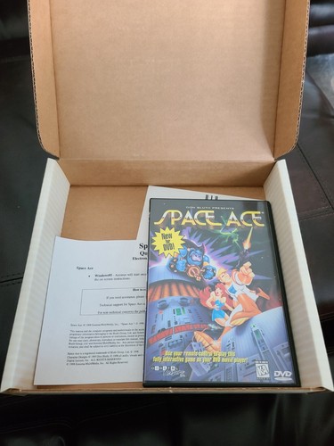 BIG BOX Don Bluth's Space Ace (PC CD-ROM, 1994) Windows 95 RARE 🔥 🔥 🔥 - Picture 5 of 7
