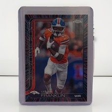 2025 Topps Chrome- Troy Franklin- Radiant Refractor SP FIRST YEAR TOPPS/ RETRO