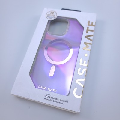 Case-Mate 2024 iPhone Pro Max MagSafe Iridescent Clear Case