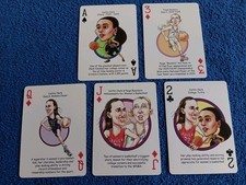 Caitlin Clark & Paige Bueckers Lot Of 5 Hero Decks Playing Basketball Cards WNBA