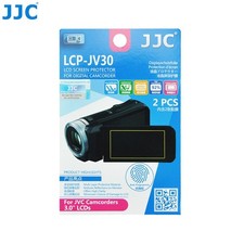 JJC LCP-JV30 Film Screen Display Protector for JVC 3.0" LCD Camcorders x2
