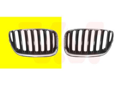 KüHlergrill KüHlergitter Frontgrill Passend FüR BMW X5 E53-image